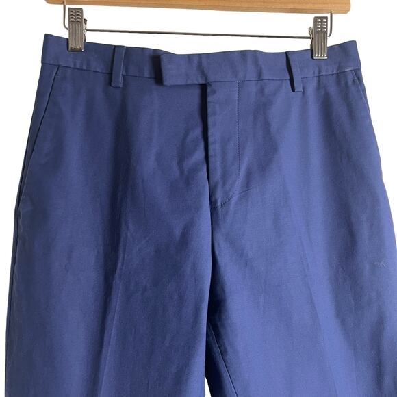 Reiss Tenor T Blue Flat Front Slim Trouser Pants Size 30 - Picture 2 of 11